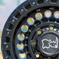 Close-up of Black Rhino Sentinel wheel in a matte black finish.