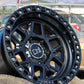 Black Rhino Kelso Wheel in a Matte Black Finish.