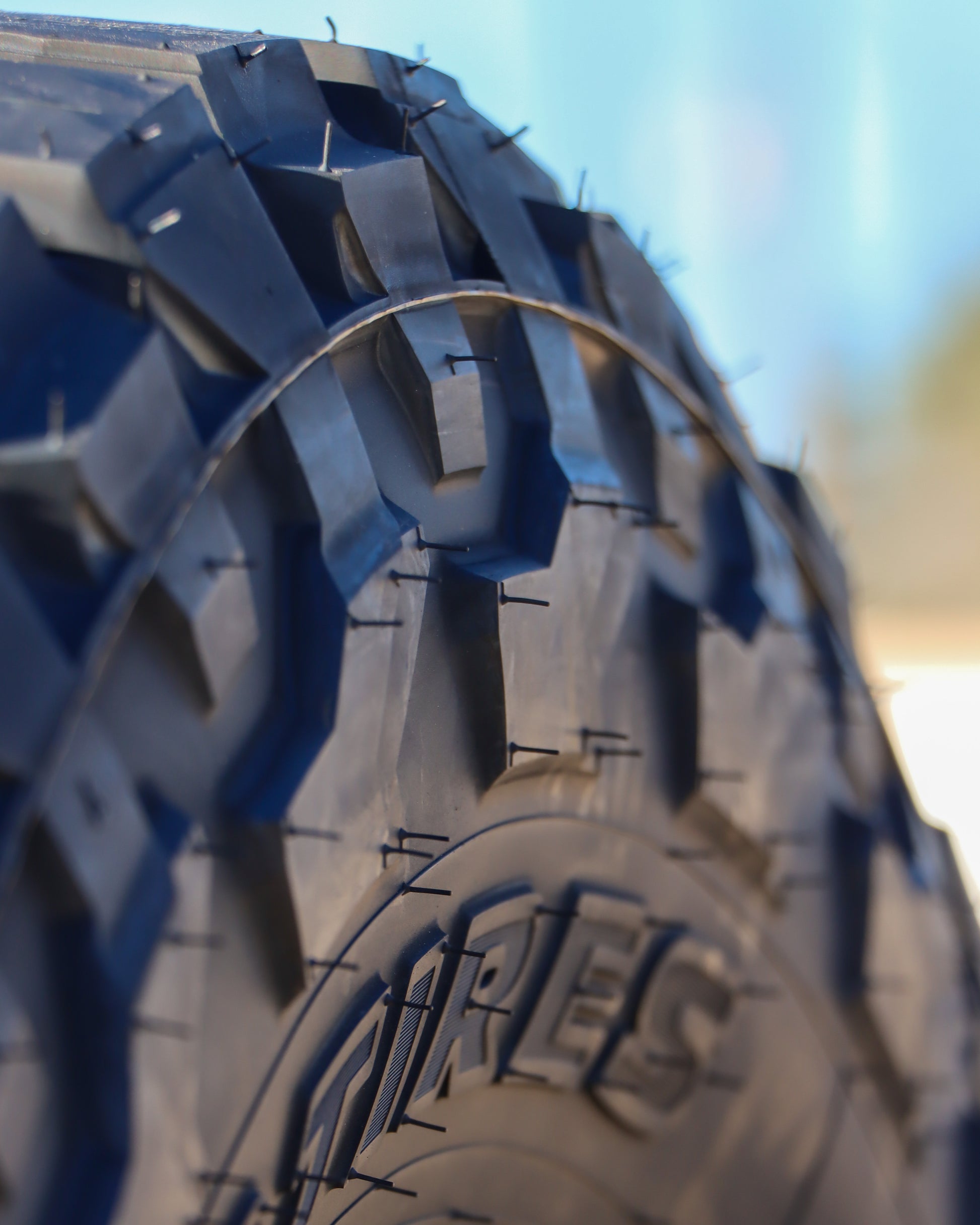 Super Closeup of the Toyo Open Country R/T Trail's Sidewall